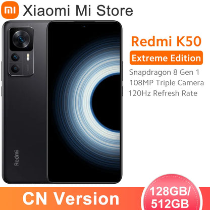 Redmi K50 Extreme Edition Snapdragon 8+ Gen 1 Octa Core